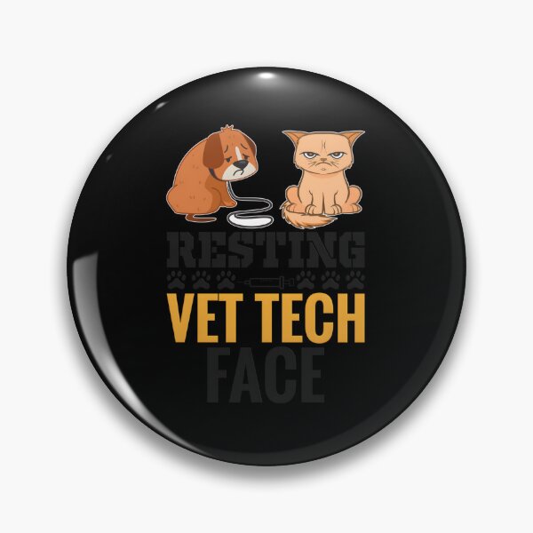 Item preview, Resting Vet Tech Face – Funny Veterinarian designed and sold by krxlqsxnxyy69.