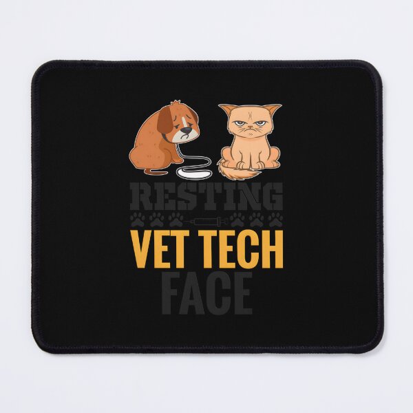 Item preview, Resting Vet Tech Face – Funny Veterinarian designed and sold by krxlqsxnxyy69.