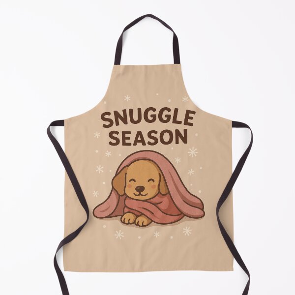 Item preview, Snuggle Season Puppy – Cozy Blanket Dogmom Winter Art designed and sold by dogmomtees.