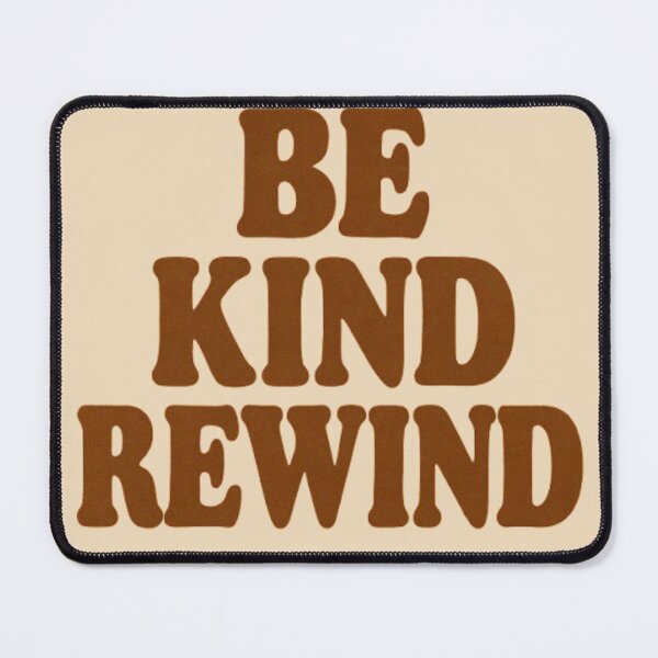Item preview, Be Kind Rewind Retro VHS Typography Design designed and sold by H2Vibes.
