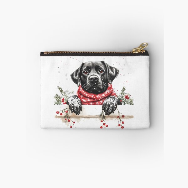 Item preview, Festive Black Lab designed and sold by rmcbuckeye.