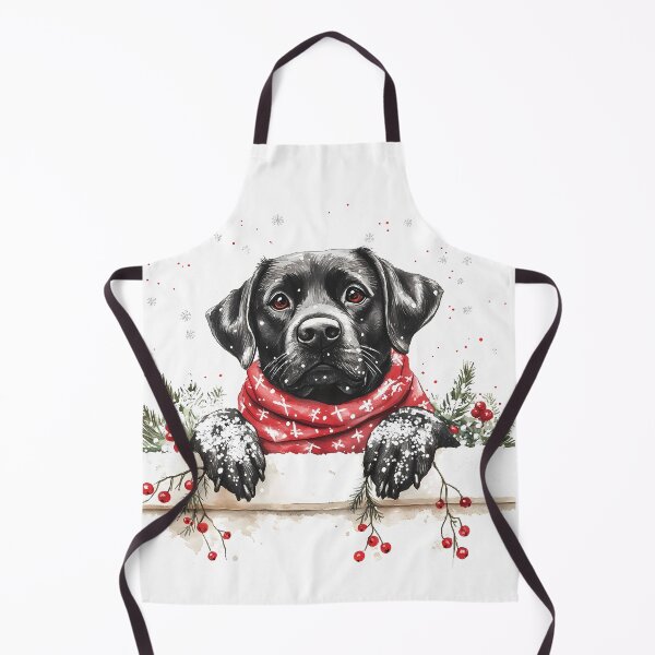 Item preview, Festive Black Lab designed and sold by rmcbuckeye.