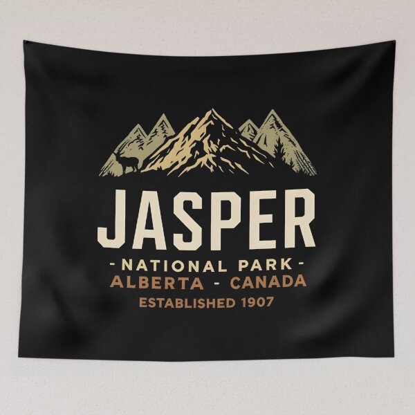 Item preview, Jasper National Park - Canada  designed and sold by GoodOldVintage.