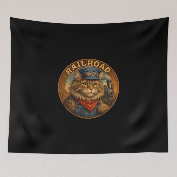 Item preview, The Maine Coon Conductor designed and sold by Fort Galaxy.