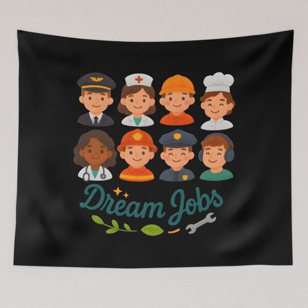Item preview, Dream Jobs Kawaii Crew designed and sold by krxlqsxnxyy69.