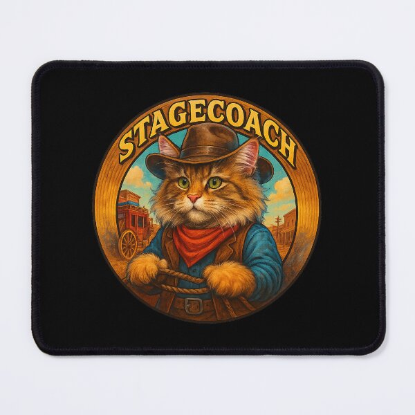Item preview, The Wild Paw Stagecoach designed and sold by Fort Galaxy.