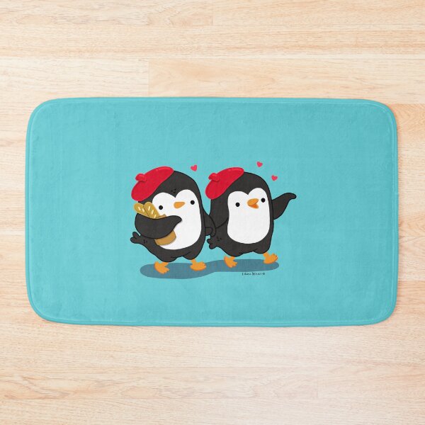 Item preview, Couple of penguins matching outfits designed and sold by julianamotzko.