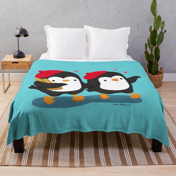 Item preview, Couple of penguins matching outfits designed and sold by julianamotzko.