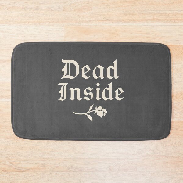 Item preview, Dead Inside – Gothic Blackletter Minimal Dark Aesthetic Typography designed and sold by The Spooky Duck.