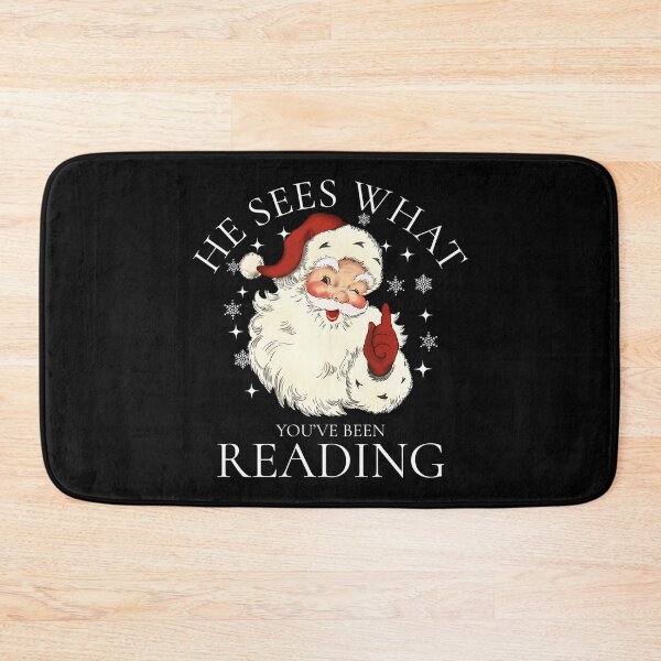 Item preview, He Sees What You'Ve Been Reading designed and sold by BarbaraLillie.
