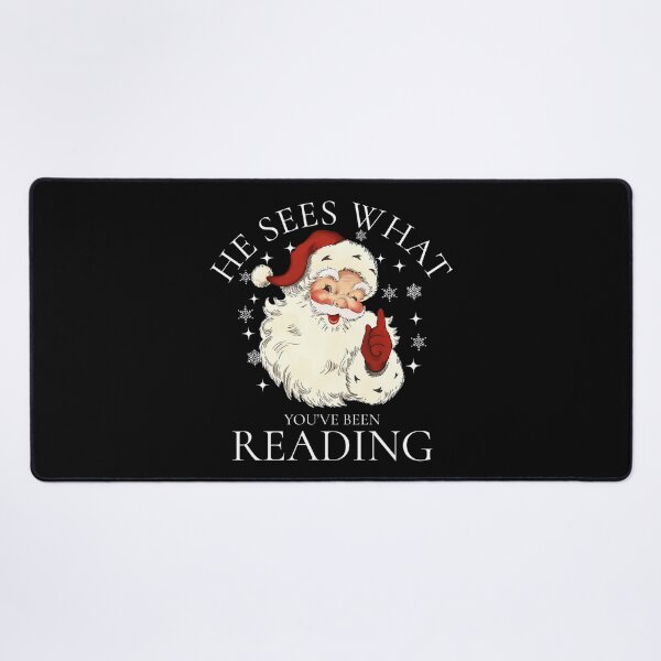 Item preview, He Sees What You'Ve Been Reading designed and sold by BarbaraLillie.