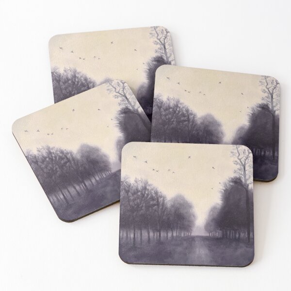 Item preview, Light Through the Haunted Forest Oil Painting designed and sold by yukimoonlet.