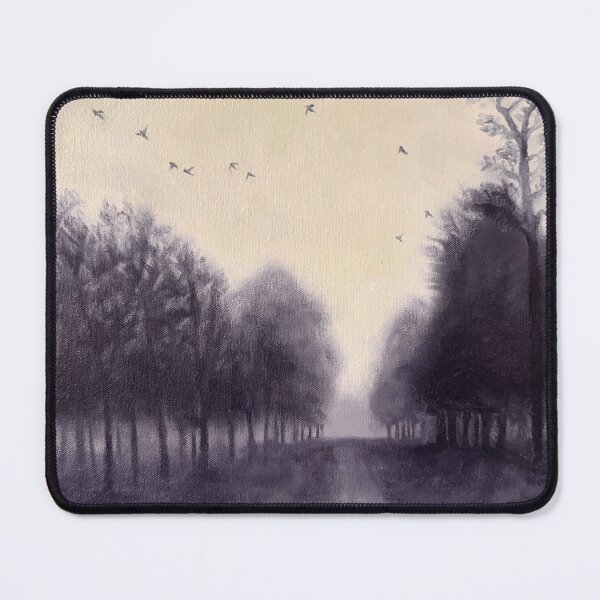 Item preview, Light Through the Haunted Forest Oil Painting designed and sold by yukimoonlet.