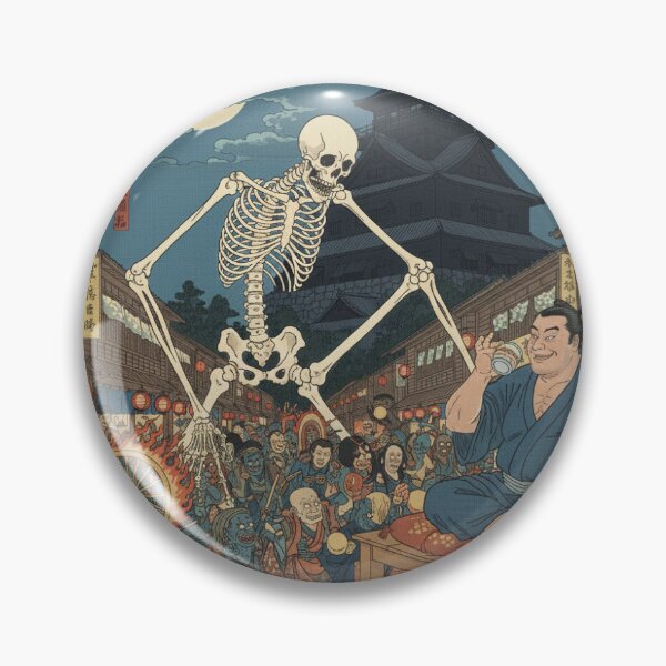 Item preview, Feasting Eyes on Fear: A Sumo's Serene Spectacle designed and sold by Dangomaru.