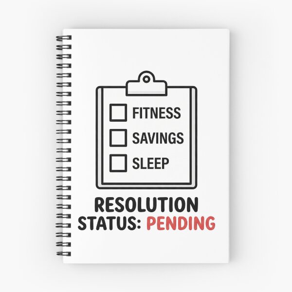 Item preview, Resolution Status Pending Funny New Year T-Shirt designed and sold by fusionwears.