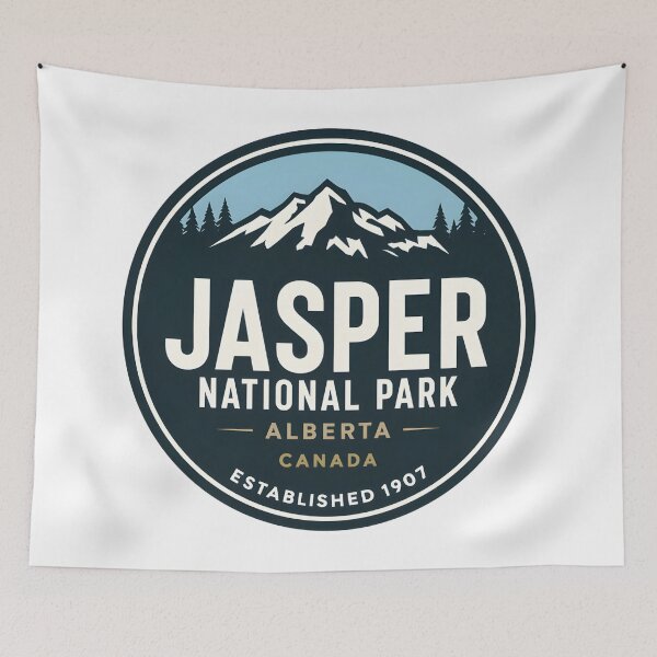 Item preview, Jasper National Park - Canada  designed and sold by GoodOldVintage.