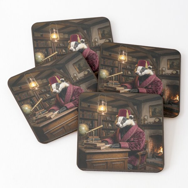 Item preview, Badger in His Study designed and sold by Tridentulus.