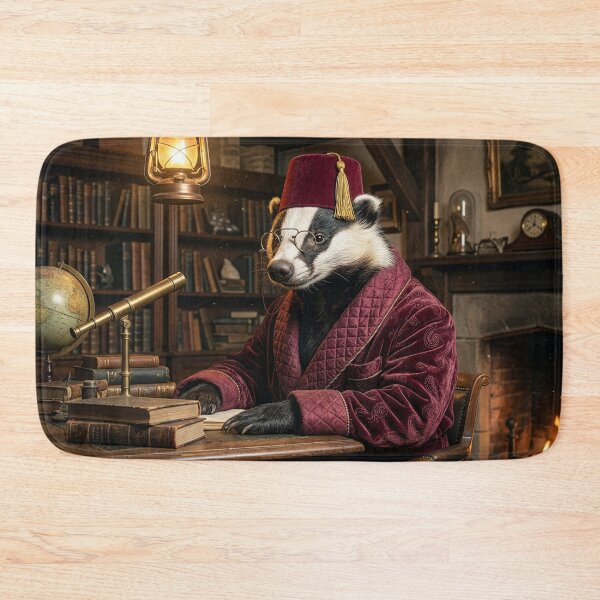Item preview, Badger in His Study designed and sold by Tridentulus.