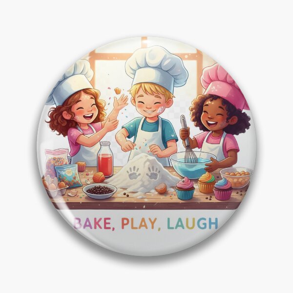 Item preview, Vibrant Kids Cupcake Party: Bake, Play, Laugh Little Chefs Kitchen Fun designed and sold by VibranPalette.