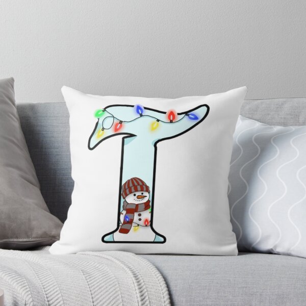Item preview, Holiday themed letter T designed and sold by Artistkhg.