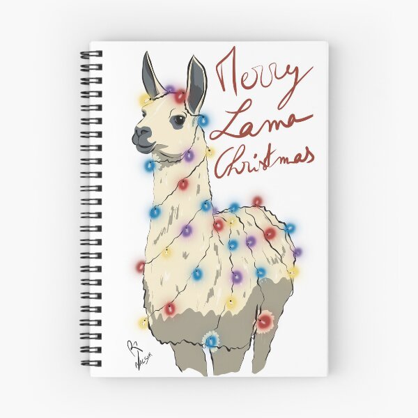 Item preview, Feliz Navidad Lama designed and sold by Nacsor.