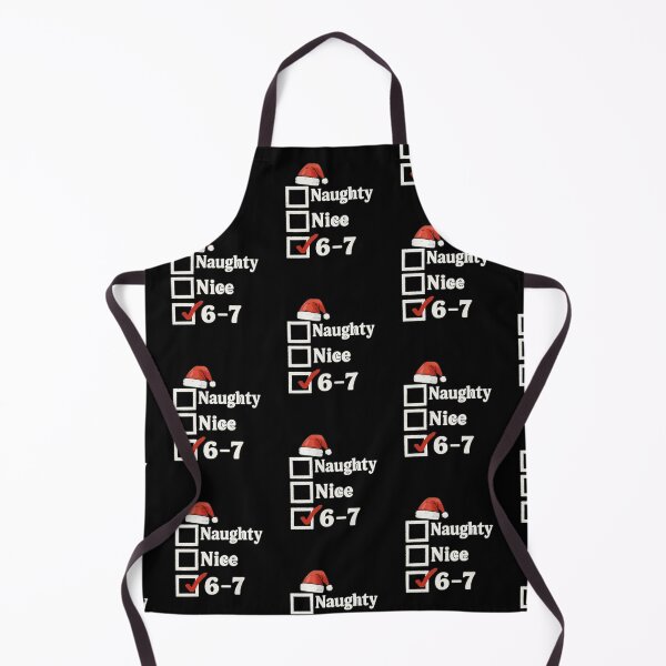 Item preview, Naughty Nice 6-7 Checklist Christmas Santa Hat Funny Meme designed and sold by The Junto Shop.