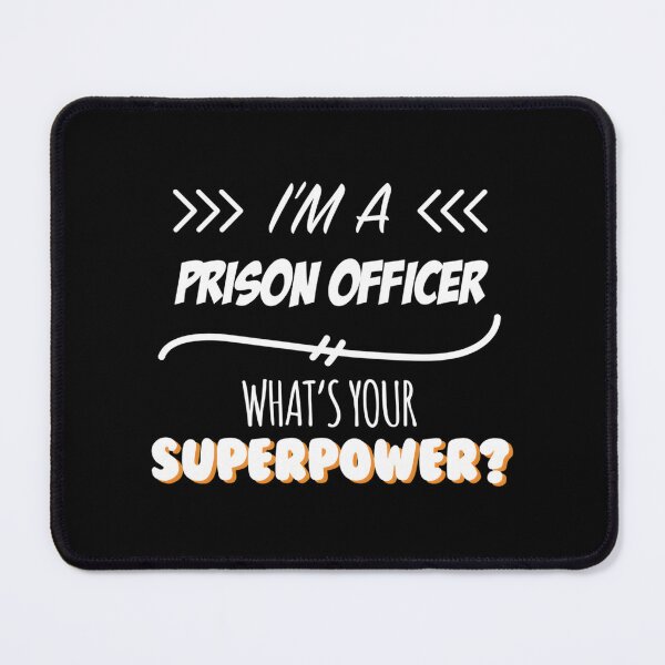 Item preview, Prison Officer Funny Superpower Sloganes designed and sold by ehvyogobf1.