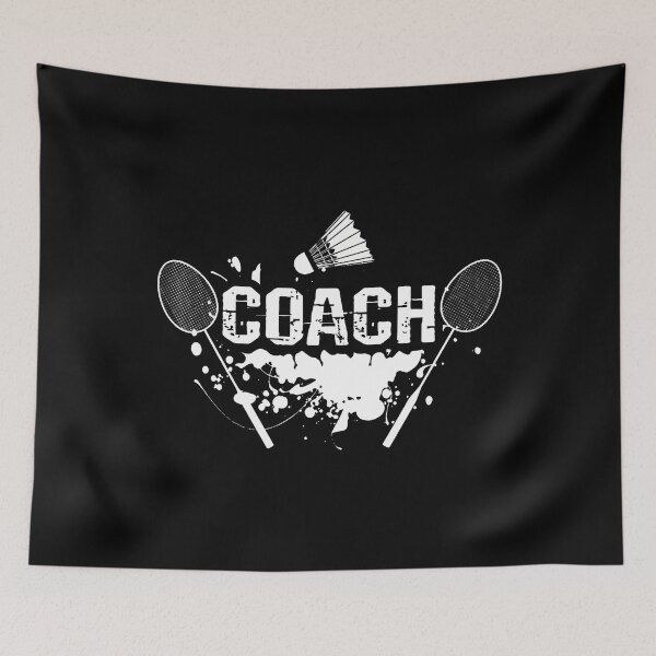 Item preview, Racquet Smash Shuttlecock Coach Badminton designed and sold by TommieJune.