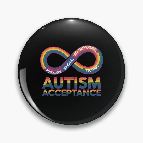 Item preview, Autism Awareness Acceptance Shirt Infinity Symbol designed and sold by catsdothingz.