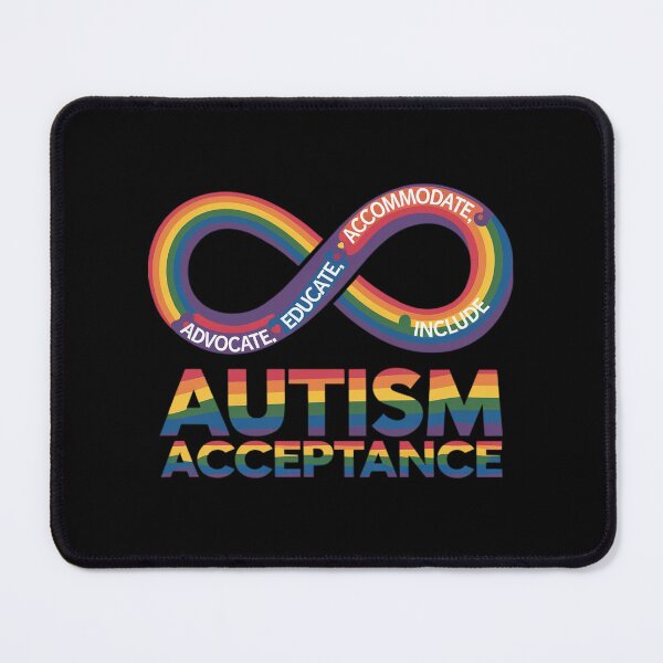 Item preview, Autism Awareness Acceptance Shirt Infinity Symbol designed and sold by catsdothingz.