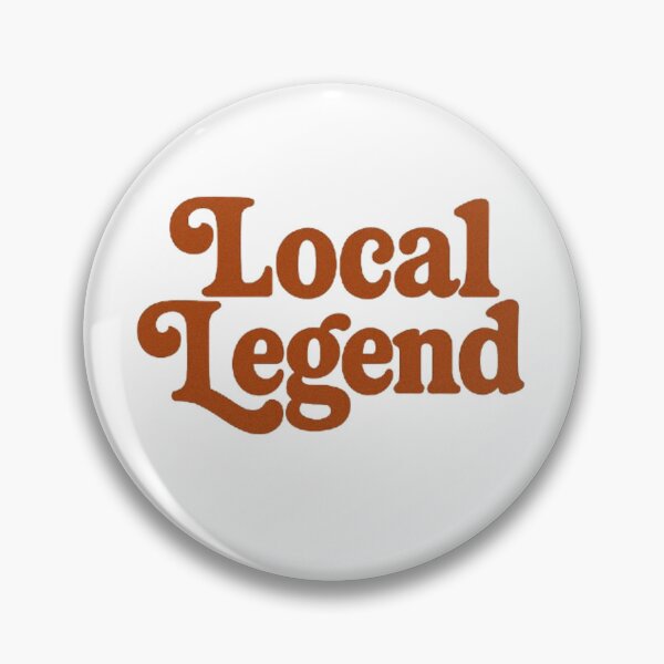 Item preview, Local Legend Retro Community Pride Typography Design designed and sold by H2Vibes.