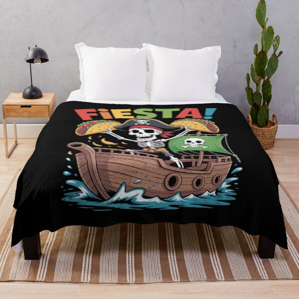 Item preview, Pirate Skeleton Cinco de Mayo Taco Tuesday Fiesta Party Fun designed and sold by Libbysharts.