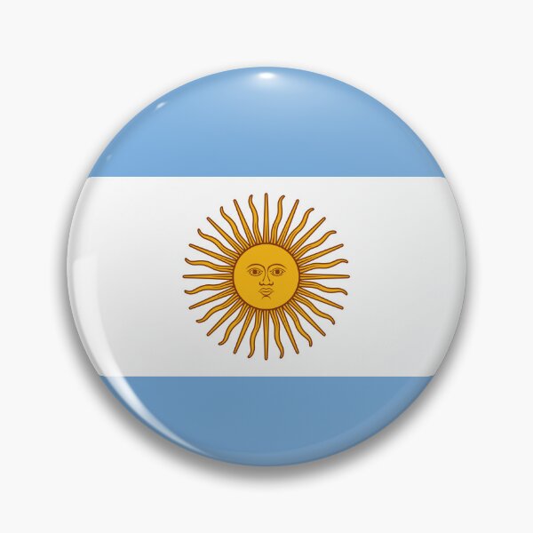 Item preview, Argentina National Flag Minimal Design designed and sold by NTGUILTY.