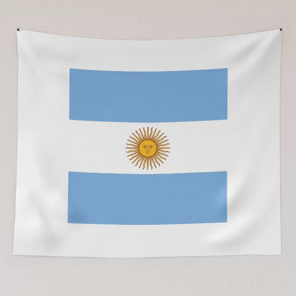 Item preview, Argentina National Flag Minimal Design designed and sold by NTGUILTY.