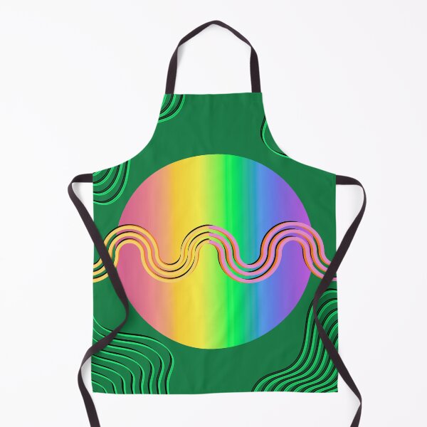 Item preview, Wave Motion - Dynamic Circular Abstract Design with Colorful Gradient designed and sold by Pink Space Studio.