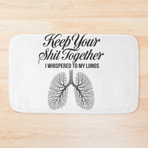 Item preview, Keep Your Shit Together I WHISPERED TO MY LUNGS designed and sold by catsdothingz.