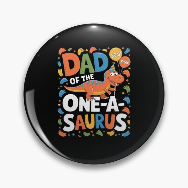 Item preview, Dad Of The One-A-Saurus 1St Birthday Dinosaur Party designed and sold by catsdothingz.