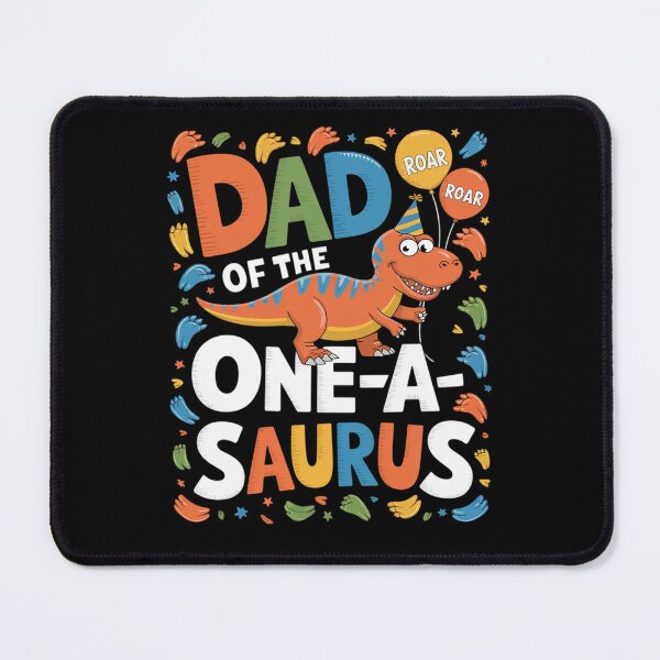 Item preview, Dad Of The One-A-Saurus 1St Birthday Dinosaur Party designed and sold by catsdothingz.