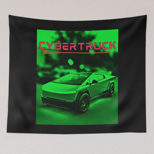 Item preview, cybertruck artwork designed and sold by TEEJAMBOREE.