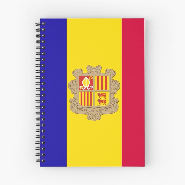 Item preview, Andorra National Flag Clean Design designed and sold by NTGUILTY.