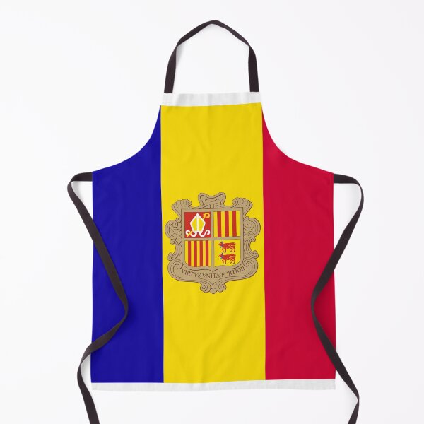 Item preview, Andorra National Flag Clean Design designed and sold by NTGUILTY.