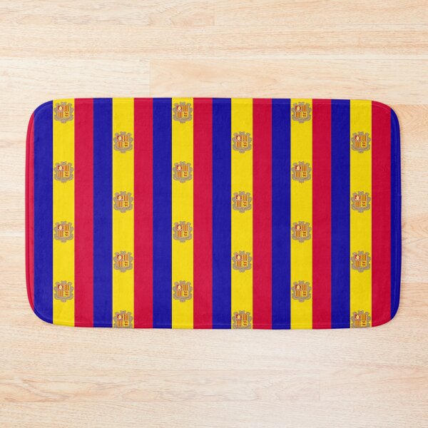 Item preview, Andorra National Flag Clean Design designed and sold by NTGUILTY.