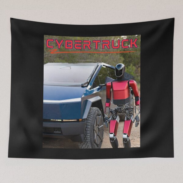 Item preview, cybertruck artwork designed and sold by TEEJAMBOREE.