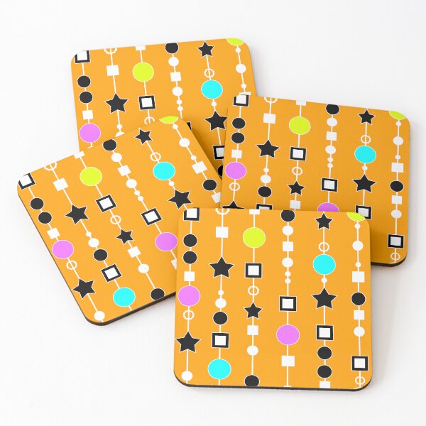 Item preview, Festive pattern of beads and jewelry stars  designed and sold by fuzzyfox.