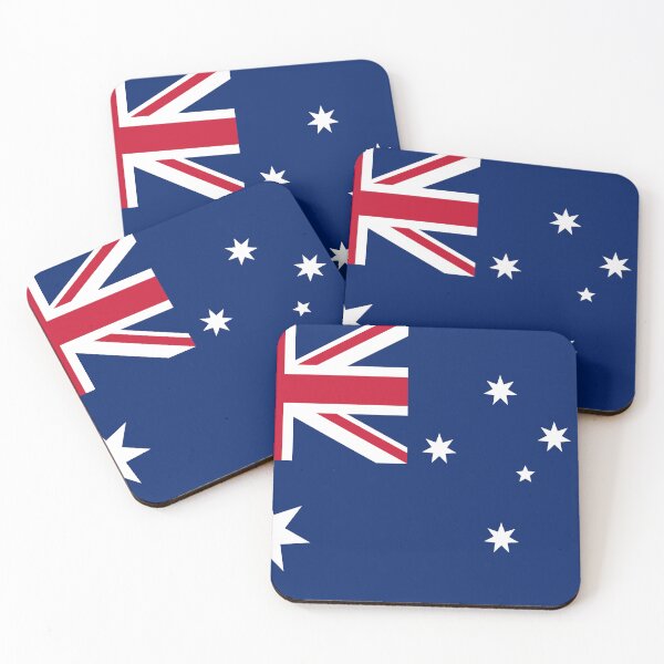 Item preview, Australia National Flag Clean Design designed and sold by NTGUILTY.