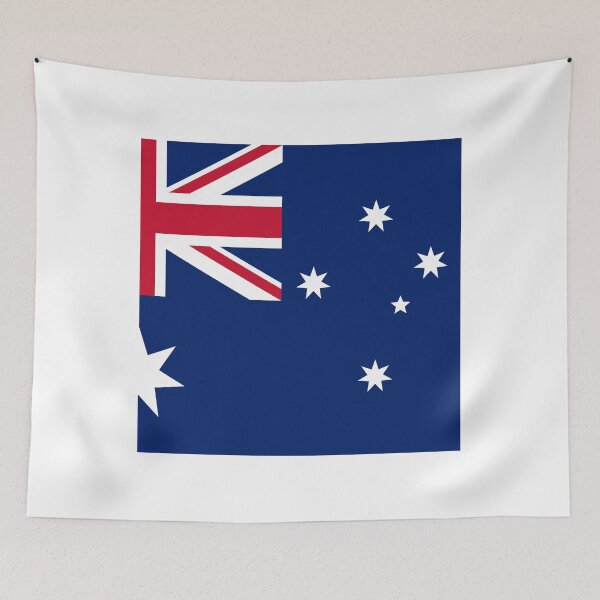 Item preview, Australia National Flag Clean Design designed and sold by NTGUILTY.