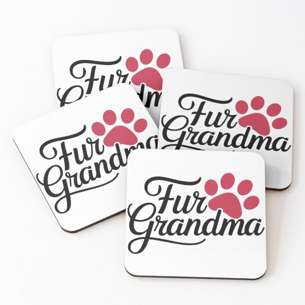 Item preview, Dog Fur Grandma Best Gift for Grandma Pet Paw Mother's Day  designed and sold by catsdothingz.