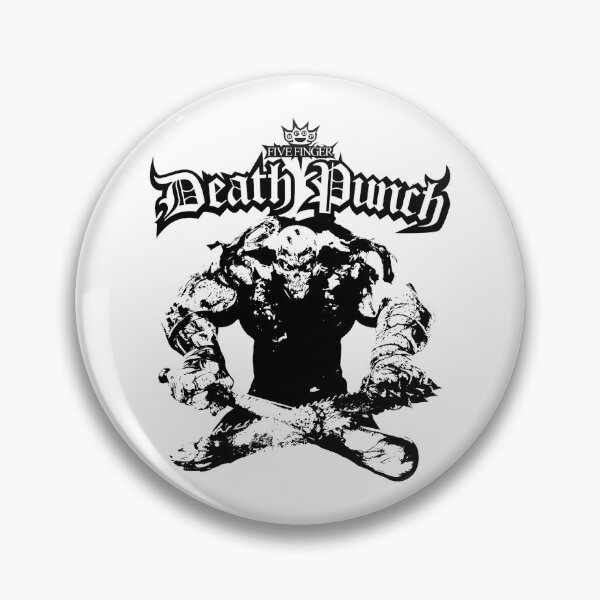 Item preview, Banda de Heavy Metal con íconos de calaveras designed and sold by FourtyNinen.
