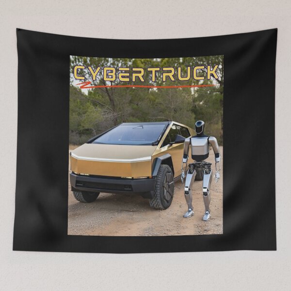 Item preview, cybertruck artwork designed and sold by TEEJAMBOREE.