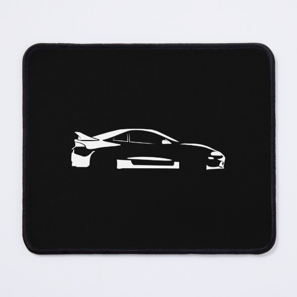 Item preview, Eclipse GSX AWD (1999) Minimalist Car Silhouette (White) designed and sold by FearnCreative.